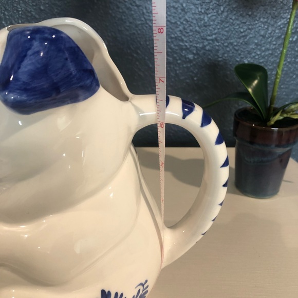 Vintage - Hand painted Delft Pitcher - Picture 7 of 9